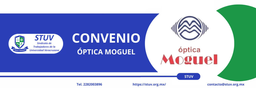 Banner STUV Ópticas Mogel 2025