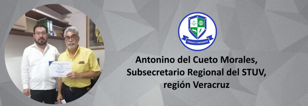 STUV Banner Subsecretario Regional Veracruz