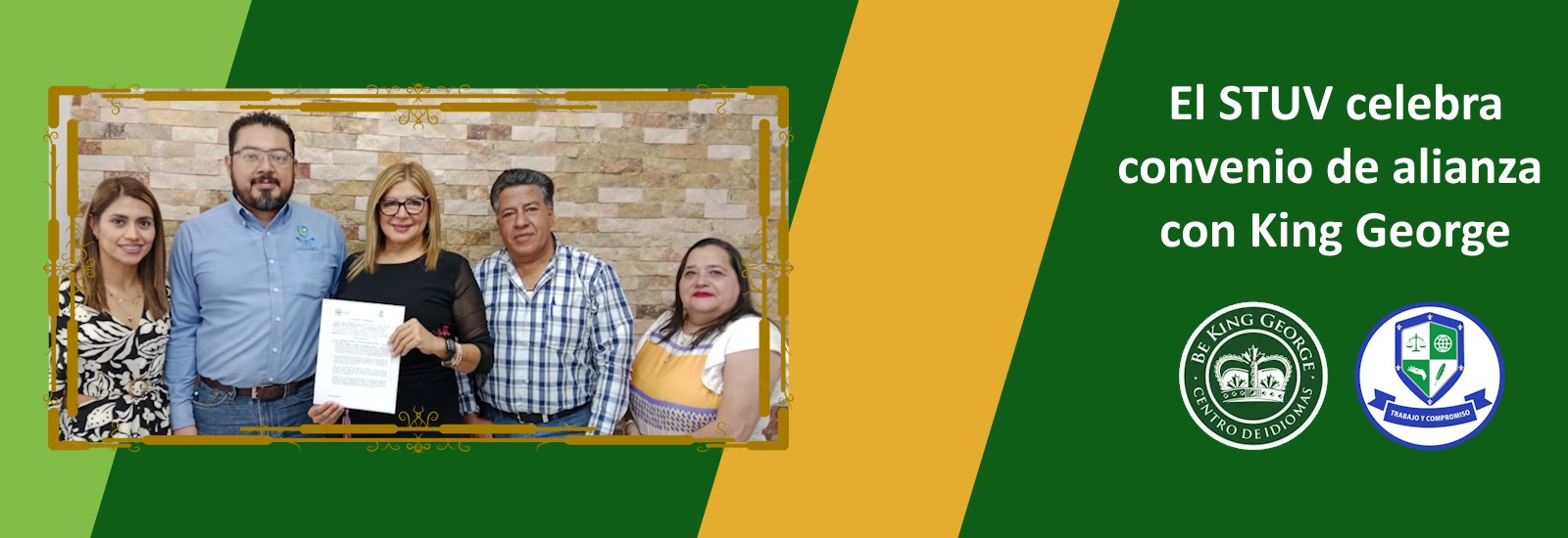 Banner - Convenio STUV/Kings George