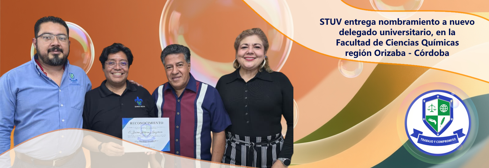 Banner - Delegado Facultad de Ciencias Químicas Orizaba - Córdova