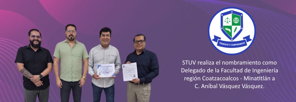 Banner Delegado Facultad de Ingeniaría Coatzacoalcos - Minatitlán